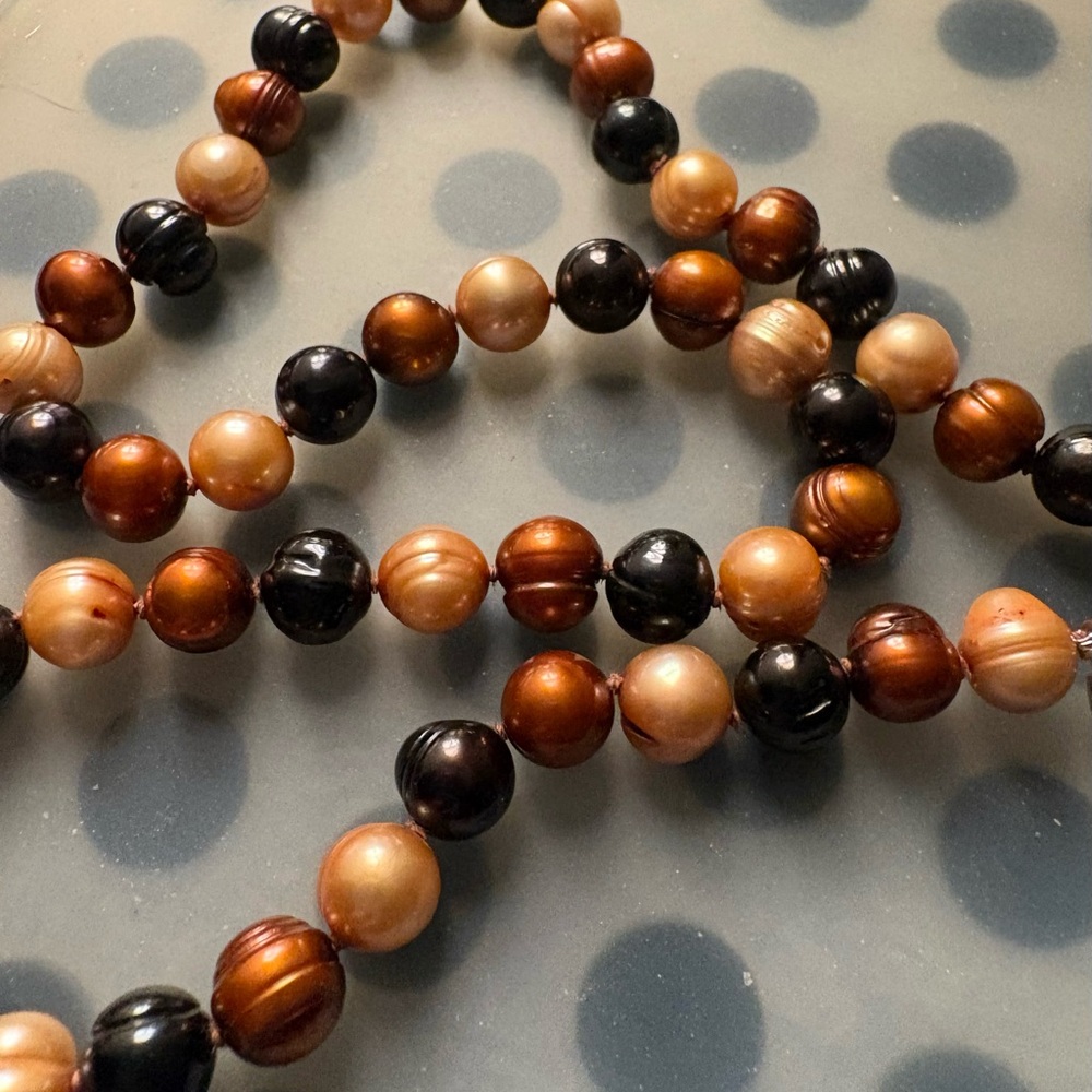 Honora Chocolate Pearl Necklace - Picture 6 of 8